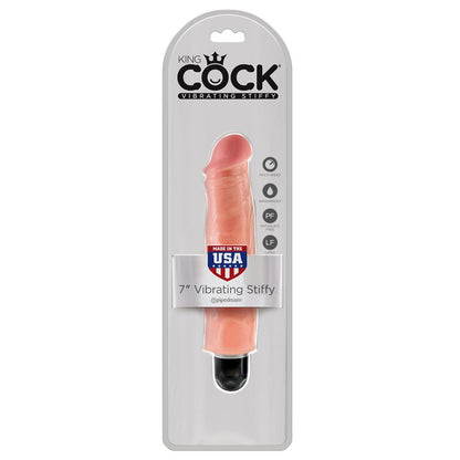 KING COCK - KING COCK VIBRATING STIFFY 7 - FLESH
