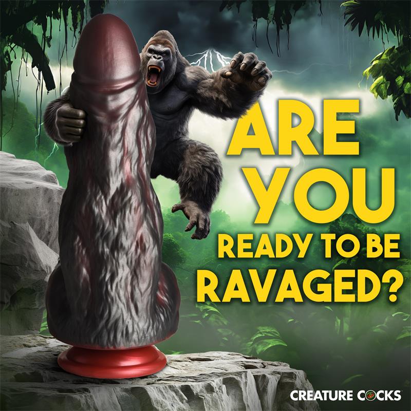 CREATURE COCKS - KING KONG SILICONE DILDO CLAVE 12