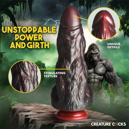 CREATURE COCKS - KING KONG SILICONE DILDO CLAVE 12