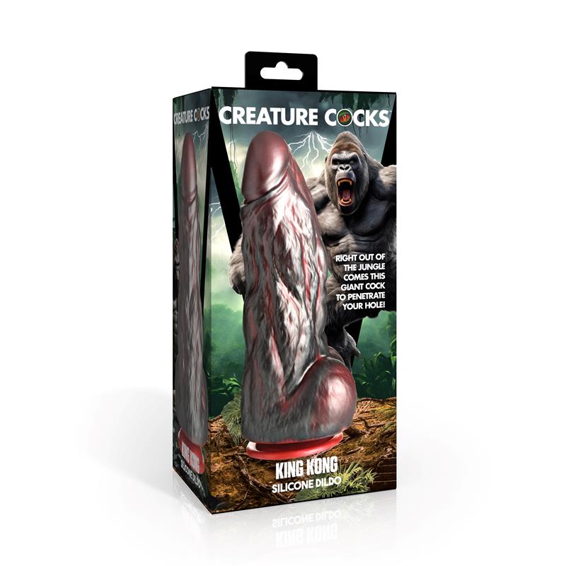 CREATURE COCKS - KING KONG SILICONE DILDO CLAVE 12