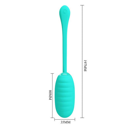 PRETTYLOVE - KIRK VIBRATING EGG GREEN