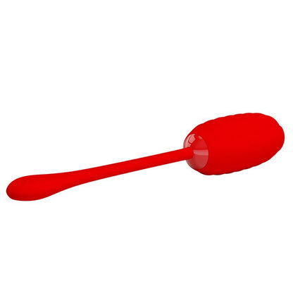 PRETTYLOVE - KIRK VIBRATING EGG RED