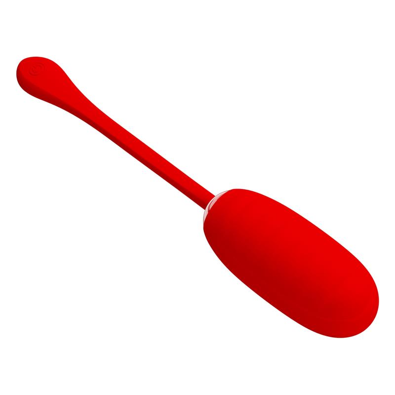 PRETTYLOVE - KIRK VIBRATING EGG RED