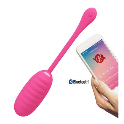 PRETTYLOVE - KIRK VIBRATING EGG WITH MOVIL APP SILICONE USB