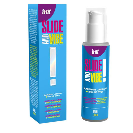 INTT - KISSABLE WATER-BASED LUBRICANT WITH VIBRATION EFFECT 35ML