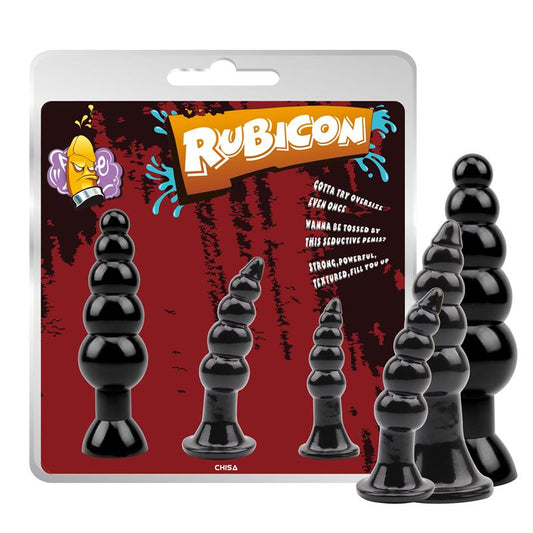 CHISA - KIT 3 BUTT PLUG LATE NIGHT PLEASURE KIT