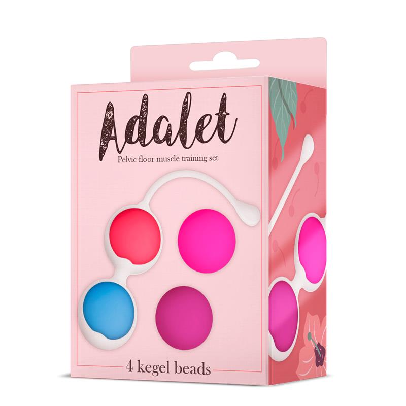 ADALET - KIT 4 KEGEL BALLS SILICONE