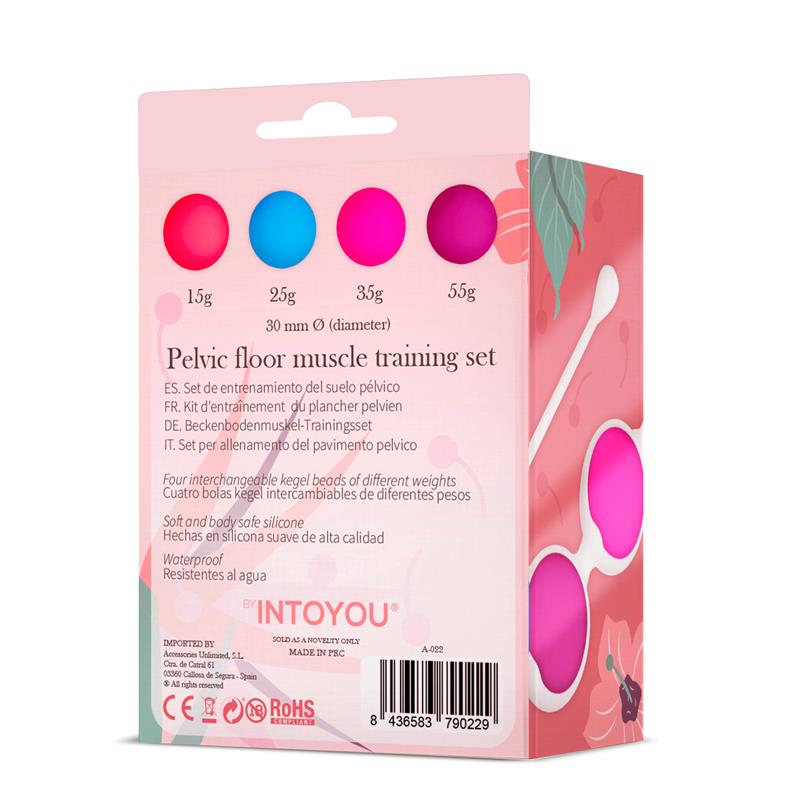 ADALET - KIT 4 KEGEL BALLS SILICONE