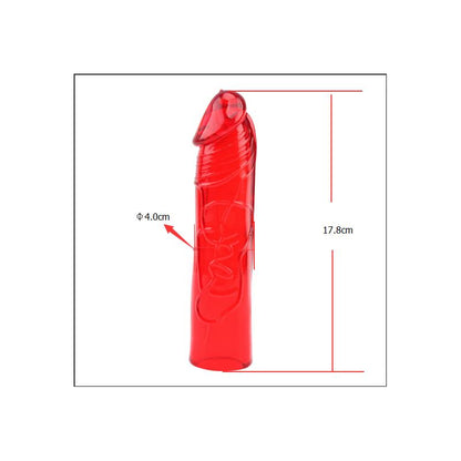 CHISA - KIT DILDO AND VIBE HERS DILDO KIT RED