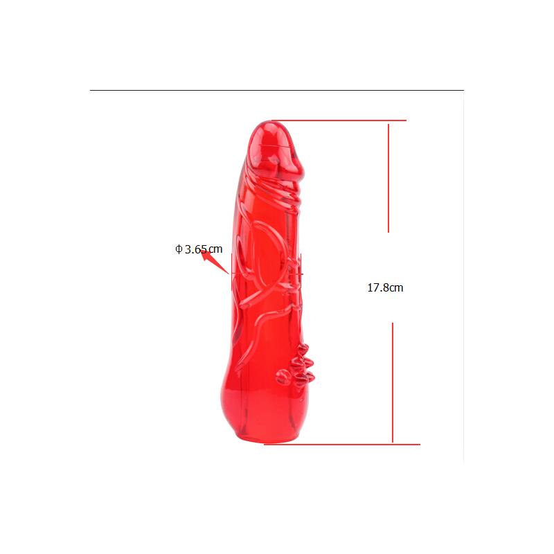 CHISA - KIT DILDO AND VIBE HERS DILDO KIT RED