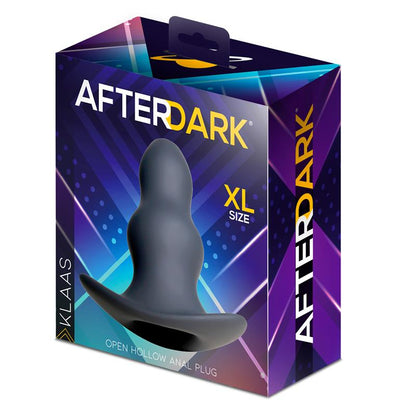 AFTERDARK - KLAAS OPEN HOLLOW ANAL PLUG XL