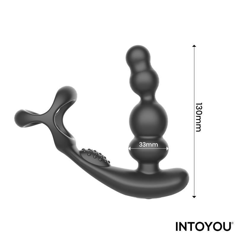 INTOYOU - KLARK VIBRATING AND WAVING BUTT PLUG WITH REMOTE