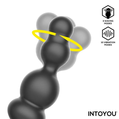 INTOYOU - KLARK VIBRATING AND WAVING BUTT PLUG WITH REMOTE