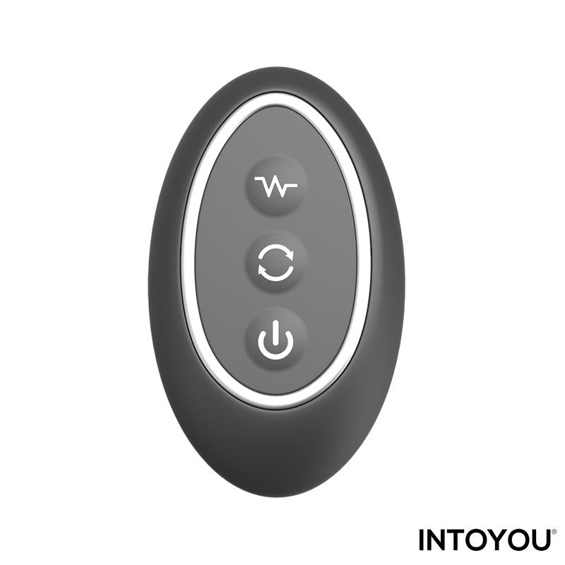 INTOYOU - KLARK VIBRATING AND WAVING BUTT PLUG WITH REMOTE
