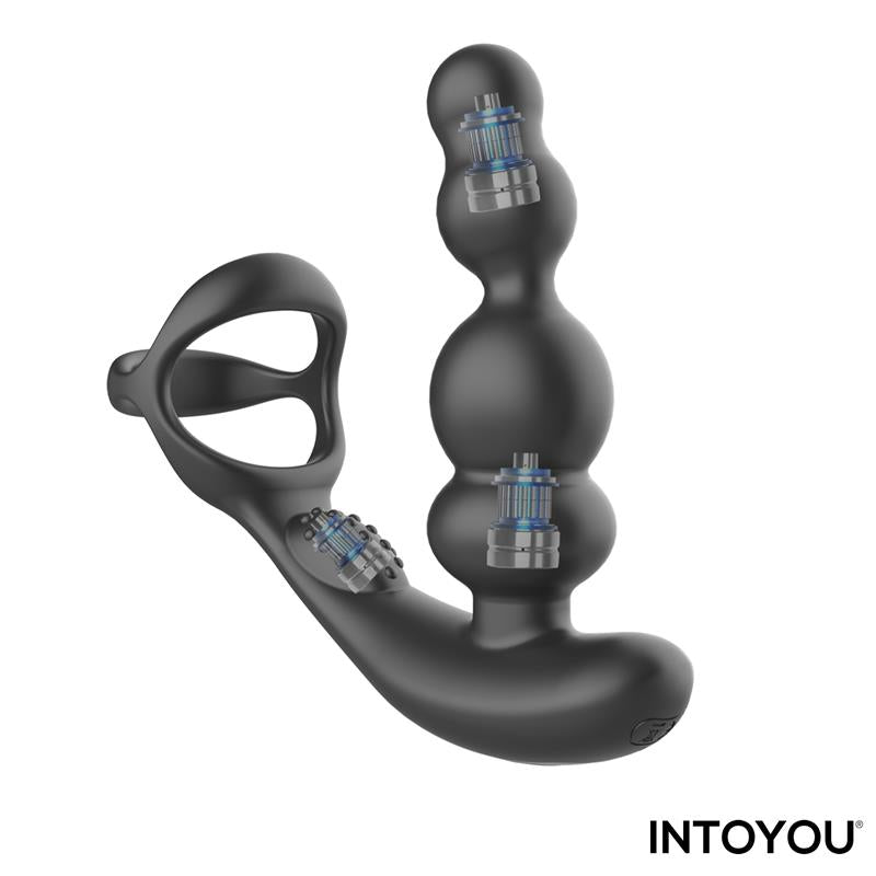 INTOYOU - KLARK VIBRATING AND WAVING BUTT PLUG WITH REMOTE