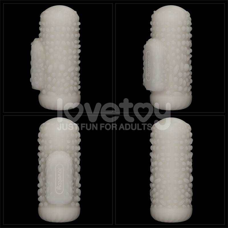 LOVETOY - KNIGHTS RING VIBRATING DUAL PURPOSE SLEEVE DRIP