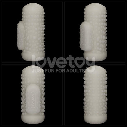 LOVETOY - KNIGHTS RING VIBRATING DUAL PURPOSE SLEEVE DRIP