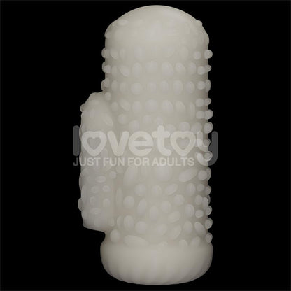 LOVETOY - KNIGHTS RING VIBRATING DUAL PURPOSE SLEEVE DRIP