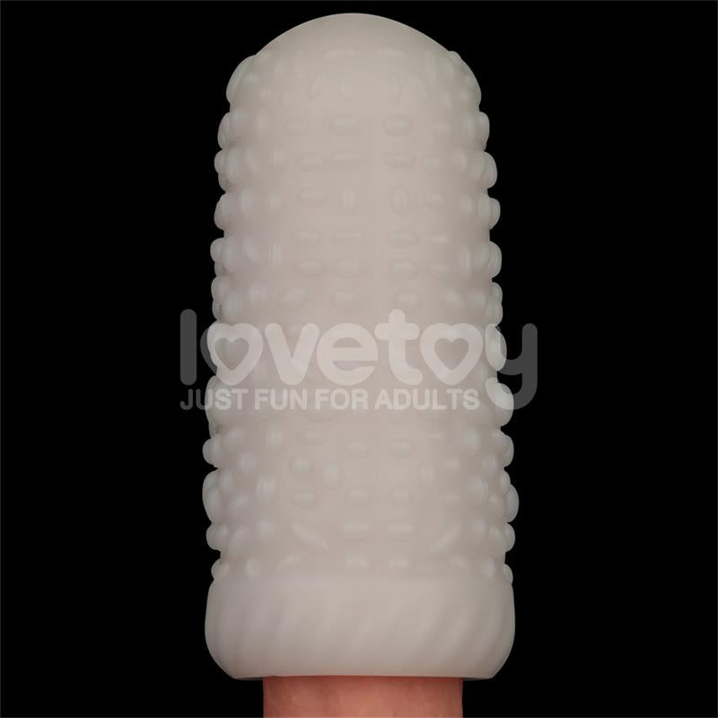 LOVETOY - KNIGHTS RING VIBRATING DUAL PURPOSE SLEEVE DRIP