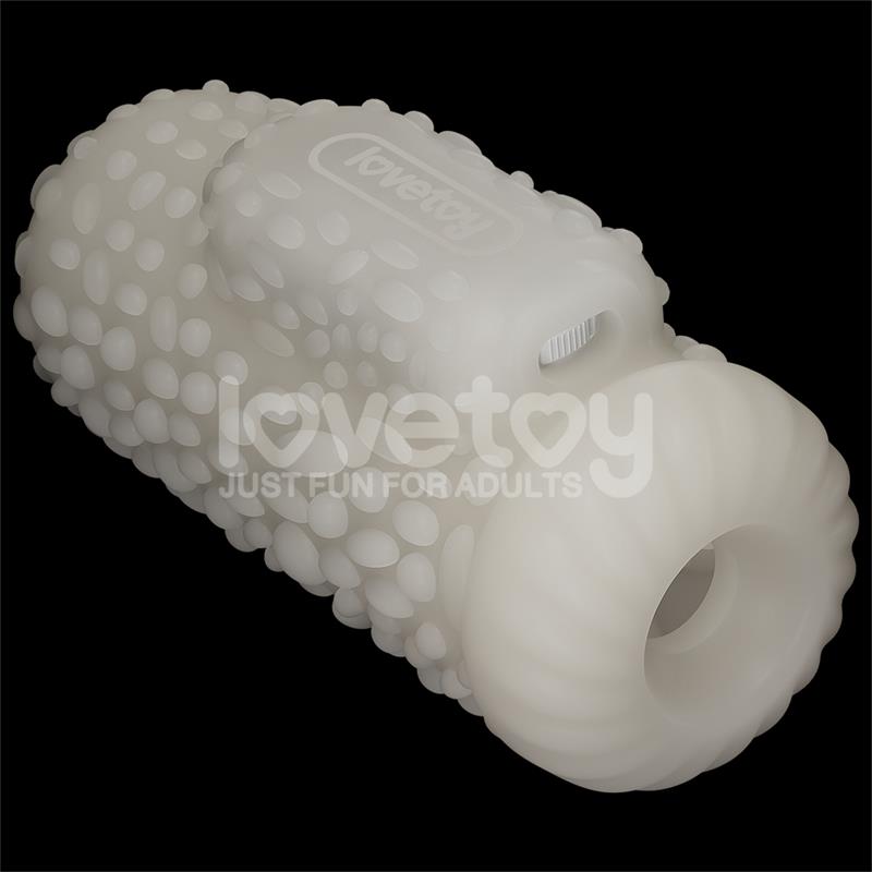 LOVETOY - KNIGHTS RING VIBRATING DUAL PURPOSE SLEEVE DRIP