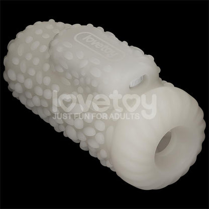 LOVETOY - KNIGHTS RING VIBRATING DUAL PURPOSE SLEEVE DRIP