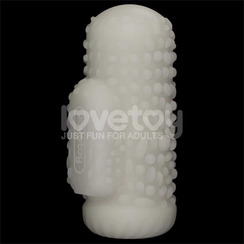 LOVETOY - KNIGHTS RING VIBRATING DUAL PURPOSE SLEEVE DRIP