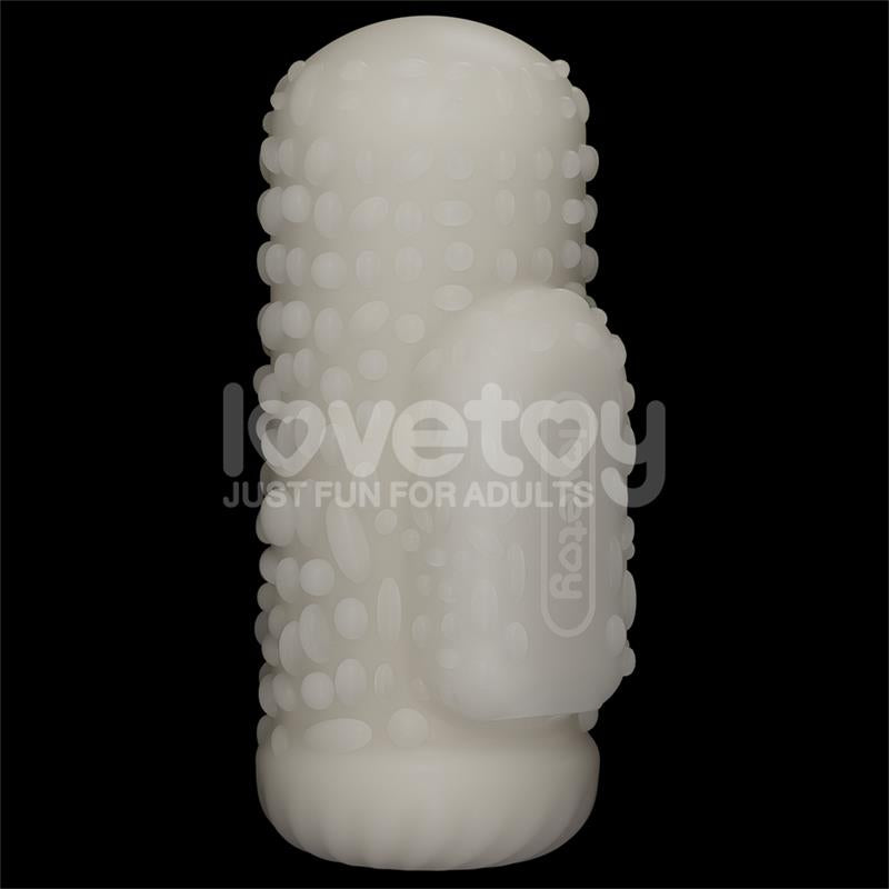 LOVETOY - KNIGHTS RING VIBRATING DUAL PURPOSE SLEEVE DRIP