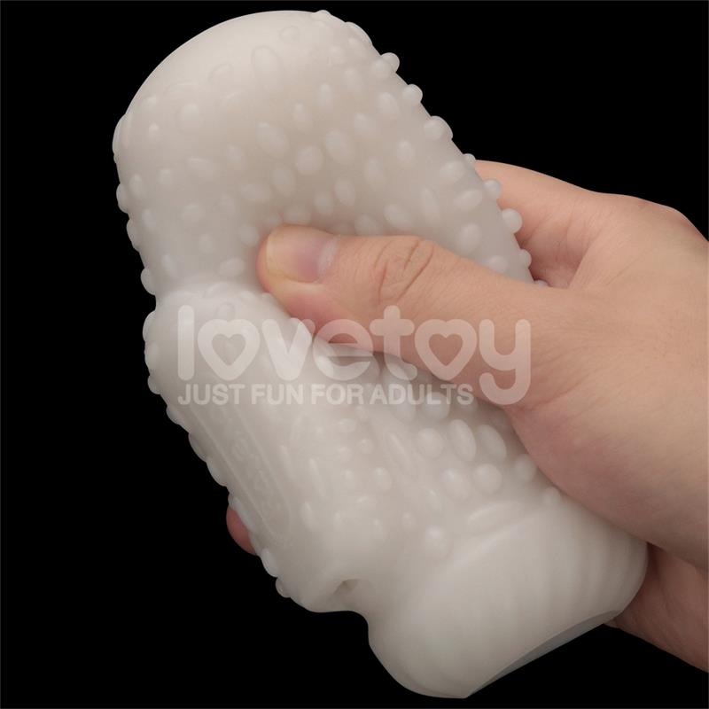 LOVETOY - KNIGHTS RING VIBRATING DUAL PURPOSE SLEEVE DRIP
