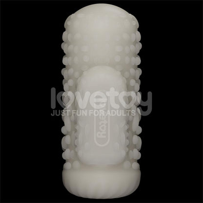 LOVETOY - KNIGHTS RING VIBRATING DUAL PURPOSE SLEEVE DRIP