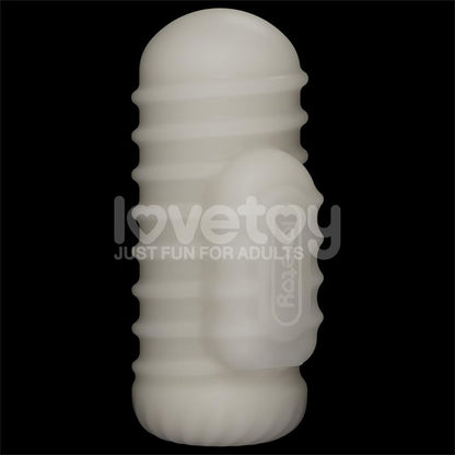 LOVETOY - KNIGHTS RING VIBRATING DUAL PURPOSE SLEEVE WAVY