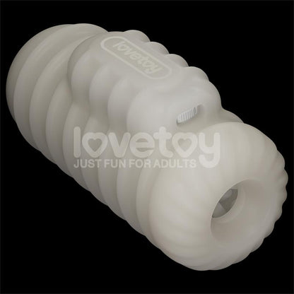 LOVETOY - KNIGHTS RING VIBRATING DUAL PURPOSE SLEEVE WAVY