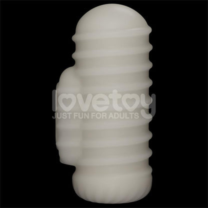 LOVETOY - KNIGHTS RING VIBRATING DUAL PURPOSE SLEEVE WAVY