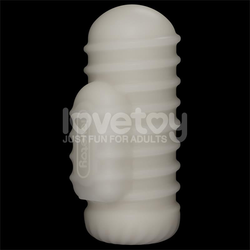 LOVETOY - KNIGHTS RING VIBRATING DUAL PURPOSE SLEEVE WAVY
