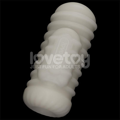 LOVETOY - KNIGHTS RING VIBRATING DUAL PURPOSE SLEEVE WAVY