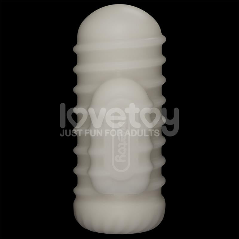 LOVETOY - KNIGHTS RING VIBRATING DUAL PURPOSE SLEEVE WAVY