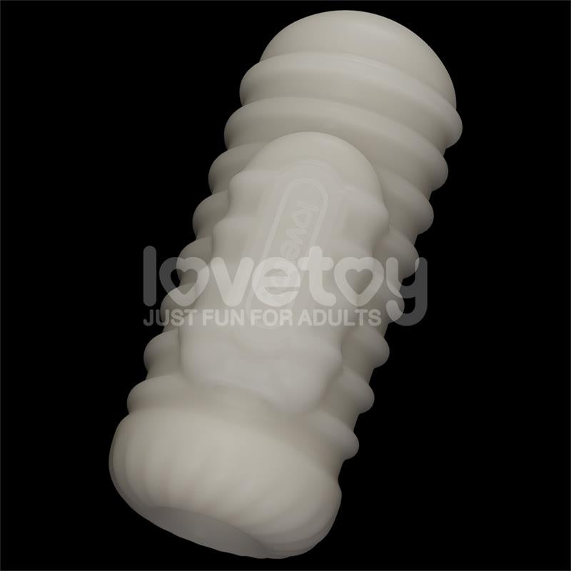 LOVETOY - KNIGHTS RING VIBRATING DUAL PURPOSE SLEEVE WAVY