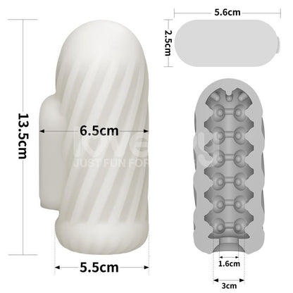 LOVETOY - KNIGHTS RING VIBRATING DUAL PURPOSE SLEEVE