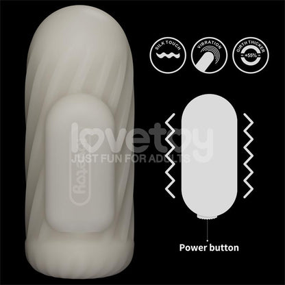 LOVETOY - KNIGHTS RING VIBRATING DUAL PURPOSE SLEEVE