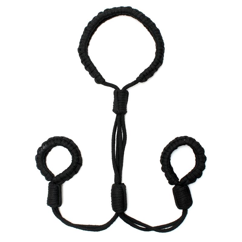 BONDAGE PLAY - KNOTTED COTTON RESTRAINTS