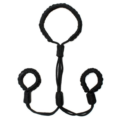 BONDAGE PLAY - KNOTTED COTTON RESTRAINTS