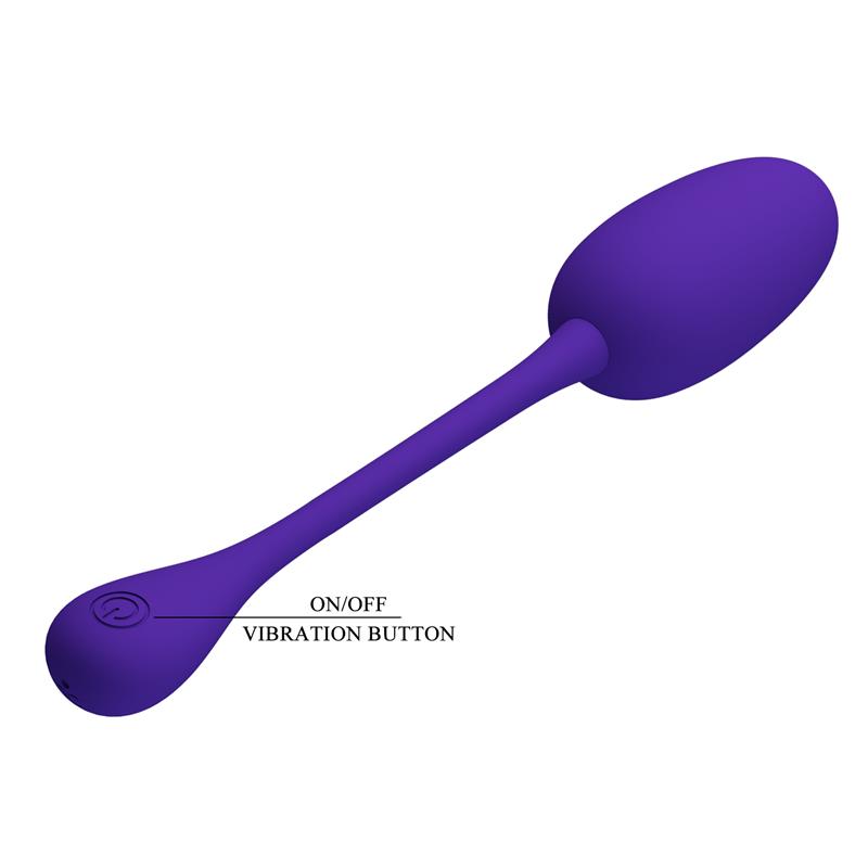 PRETTYLOVE - KNUCKER VIBRATING EGG PURPLE