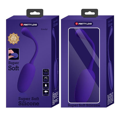 PRETTYLOVE - KNUCKER VIBRATING EGG PURPLE