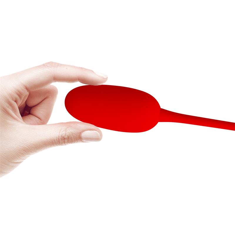 PRETTYLOVE - KNUCKER VIBRATING EGG RED