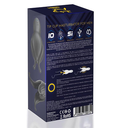 MINOTHOR - KRONE TIP CUP MASTURBATOR FOR MEN SILICONE USB