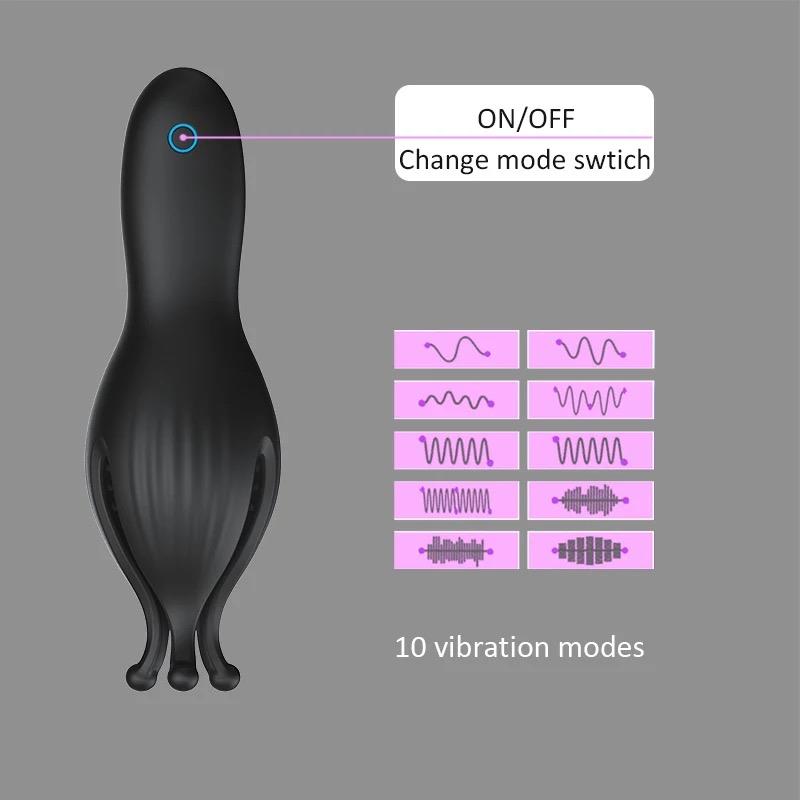 MINOTHOR - KRONE TIP CUP MASTURBATOR FOR MEN SILICONE USB
