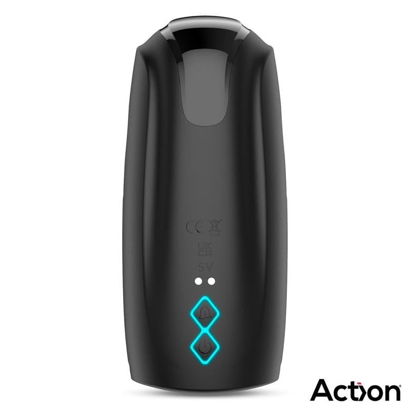 ACTION - KUBEX MASTURBATOR WITH LICKING TONGUE, PULSATION AND VIBRATION