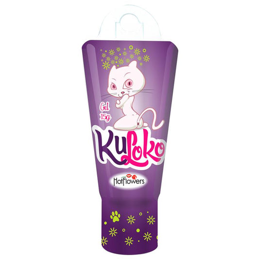 HOT FLOWERS - KULOKO GEL ANAL WITH NUMBING AND VIBRATION EFFECT 15GR