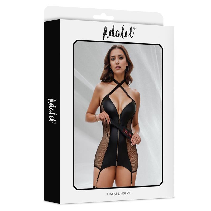 ADALET LINGERIE - KYLIE BABYDOLL WITH LEG RING