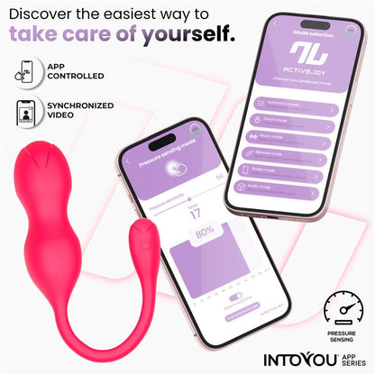 INTOYOU APP SERIES - KYRA PELVIC FLOOR TRAINER WITH PRESSURE SENSING AND APP