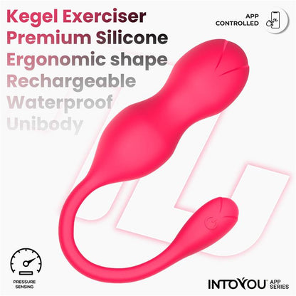 INTOYOU APP SERIES - KYRA PELVIC FLOOR TRAINER WITH PRESSURE SENSING AND APP